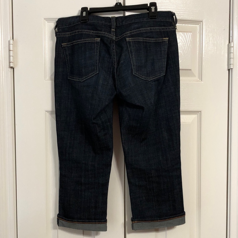 J. Crew Dark Blue capri Jeans 28 - Picture 11 of 11